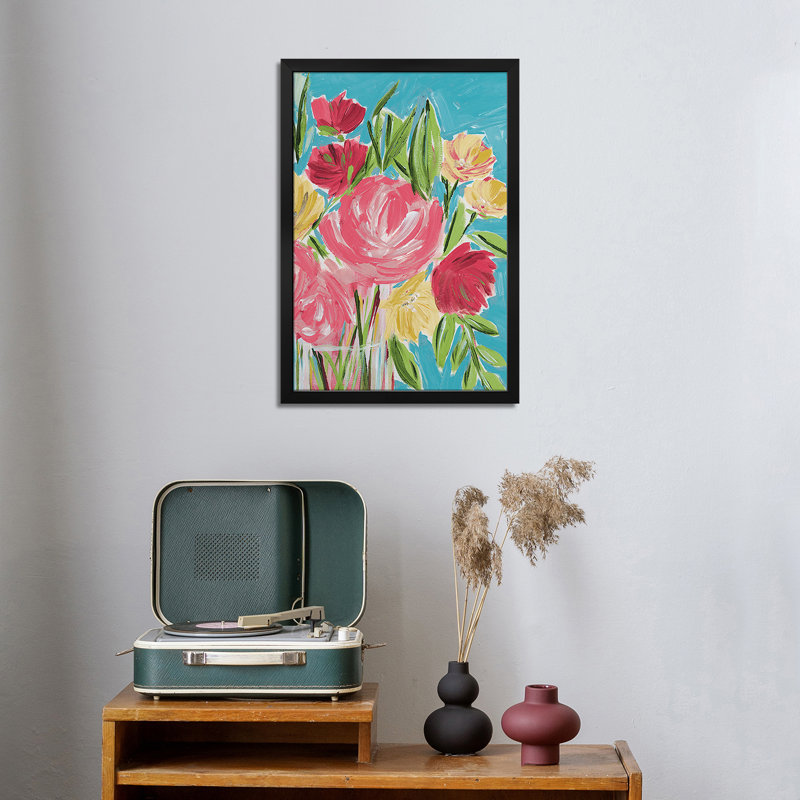 Printemps floral - reproduction d'art mural - affiche de galerie, H 24 po x l 16 po