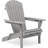 Set Of 2 Wooden Outdoor Folding Adirondack Chair, Outdoor Adirondack Chairs-416386056