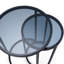 Mellyssa Glass Top Frame Nesting Tables