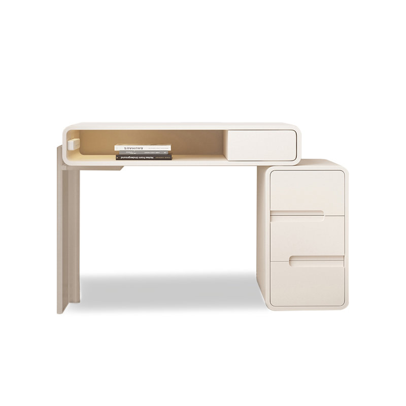 Bureau minimaliste: rangement de tiroir intégré, H 29,92 po x l 39,37 po x P 15,75 po 