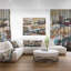 Paysage en hiver - reproduction sur toile tendue-29503714