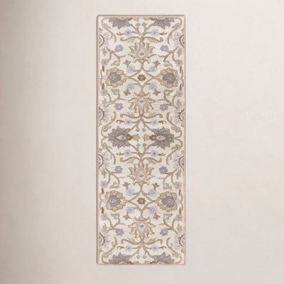 Arden Hand Woven Floral Wool Rug