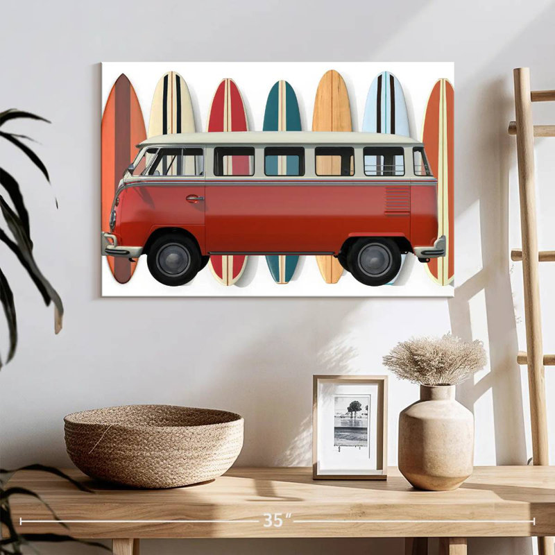 Mehar Surfer Van, 16" H x 24" W