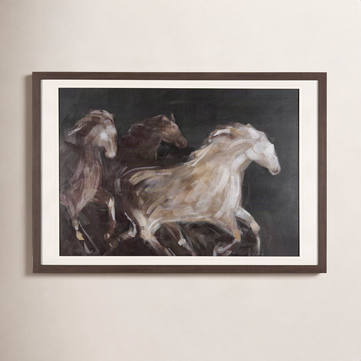 Running Wild - Quick Hand-Embellished Print, Running Wild - Speed