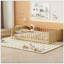Lit plateforme simple avec rangement pour livres et porte-1920810080