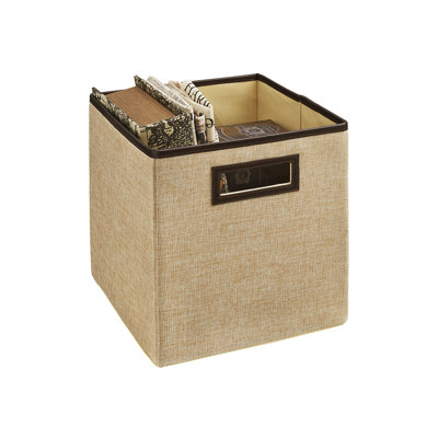 Bac de rangement en tissu 11 "