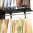 Abbigael 20.2''-  96‘’ W Closet System with 3 Wooden Drawers and 3 Shelving Towers-1475399325