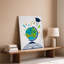 Reproduction d'art sur toile, "Thème éducatif et éducatif"-882010214