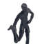 FOOTBALLER Iron Figurine 20cm-92166377