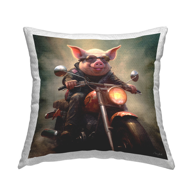 Housse et insert de coussin décoratif en polyester pour l'intérieur / l'extérieur Roozbeh