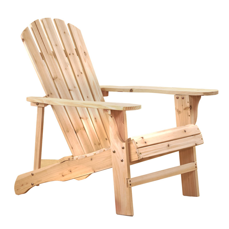Masmoudi Fir Outdoor Adirondack Chair