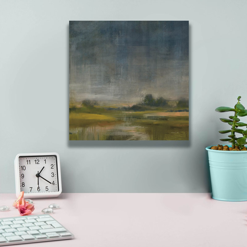 'Distant Shores'  by Danhui Nai Canvas Wall Art, 12" H x 12" W