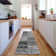Premium Machine Washable Cerrito AMF566 Gray Rug