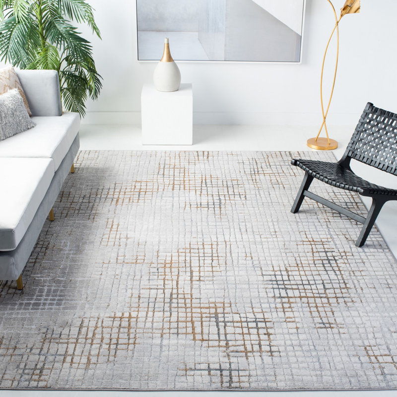 Kornegay Performance Abstract Rug, Rectangle 9' x 12'