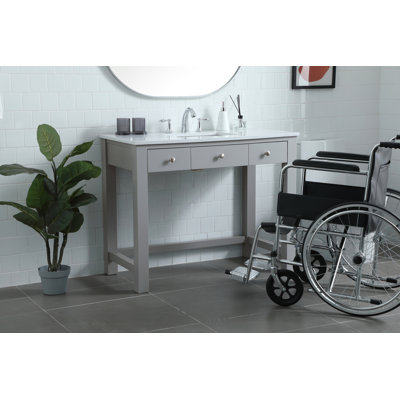 Ensemble de meuble-lavabo simple 42 po Hudson
