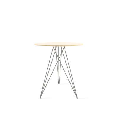 Hudson Solid Wood Top End Table