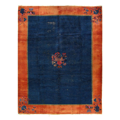 One-of-a-Kind Rectangle 8'11" X 11'6" Hand Knotted Area Rug