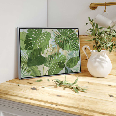 «Tropical Jade Oasis on Canvas» par Max Maxx, reproduction