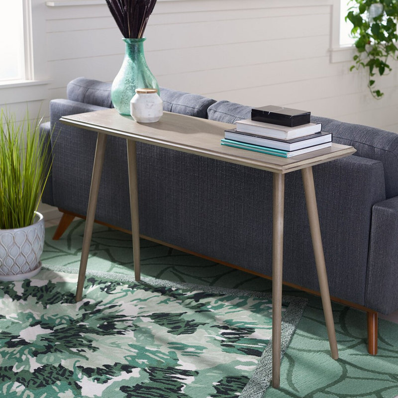 Adda 120.142cm Console Table, Desert Brown