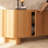 Haven 78" Natural White Oak Sideboard – Modern Minimalist Buffet Storage Cabinet-29425825