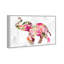 «Elephant Floral» par Oliver Gal - impression sur toile tendue-66976138-27615984