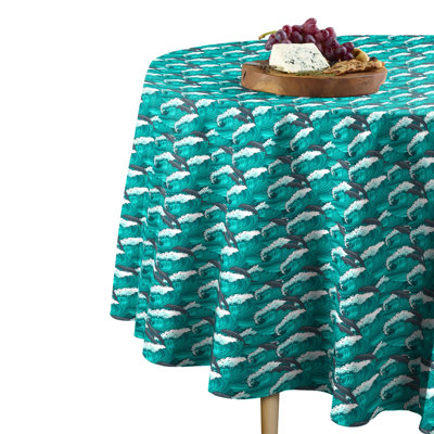 Comina Geometric Round Tablecloth