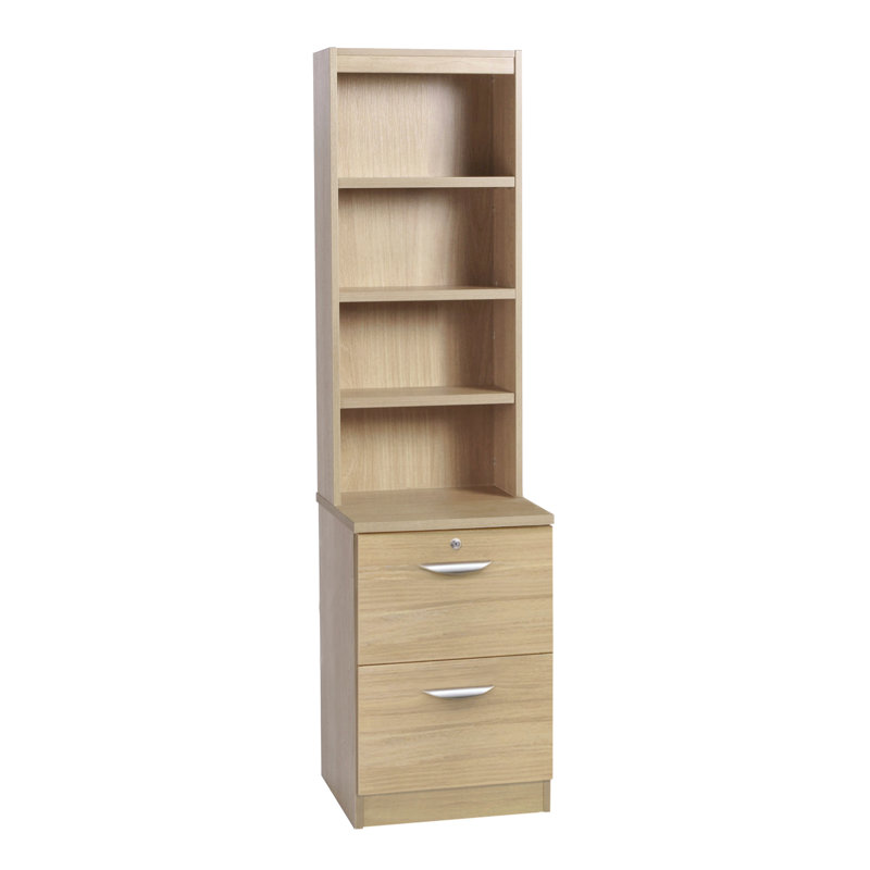 Cosmo 48cm Wide 2 -Drawer File Cabinet, Sandstone