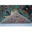 Wool Oriental Area Rug in Light Blue