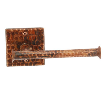 Hammered Copper Tissue Paper Holder