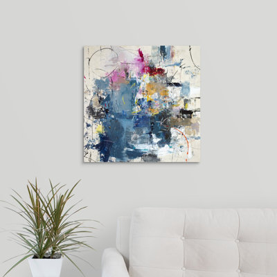 « justified play time », peinture sur toile