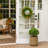 22In. Artificial Easter Fern And Carrots Wreath