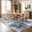 Tapis gris / bleu / ivoire Willington-1683043361