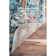 Tapis turquoise Haliyah