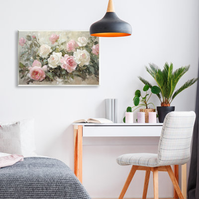 Rose Bouquets Wall Plaque, design by Petal Prints Design