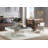 Aydan Glass Top End Table
