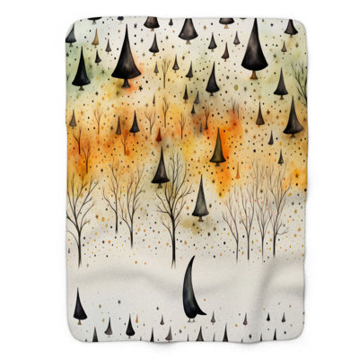 Spooky Leaves - 1 Piece Premium Blanket