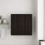 Combo armoire murale 36 po avec porte à fermeture douce, finition chêne foncé, organisateur de rangement de salle de bain 3 pièces avec tablettes intérieures pour petits espaces