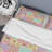 Multicolor Floral Patchwork - Abstract Duvet Cover Set - Microfiber Polyester-1284180471
