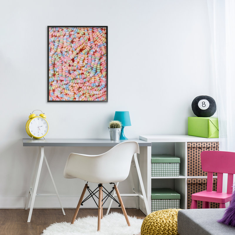 «Pastel Candy», giclée encadrée par Lish Creative, 20 x 16, Midnight Black Giclee Framed