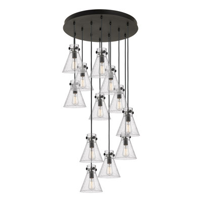 Luminaire suspendu 12 lumières Amrith