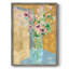 Fleurs en bouteille II, reproduction encadrée - bois massif-304234029