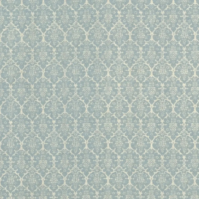 Tissu Schumacher x Veere Grenney Burley, Bleu
