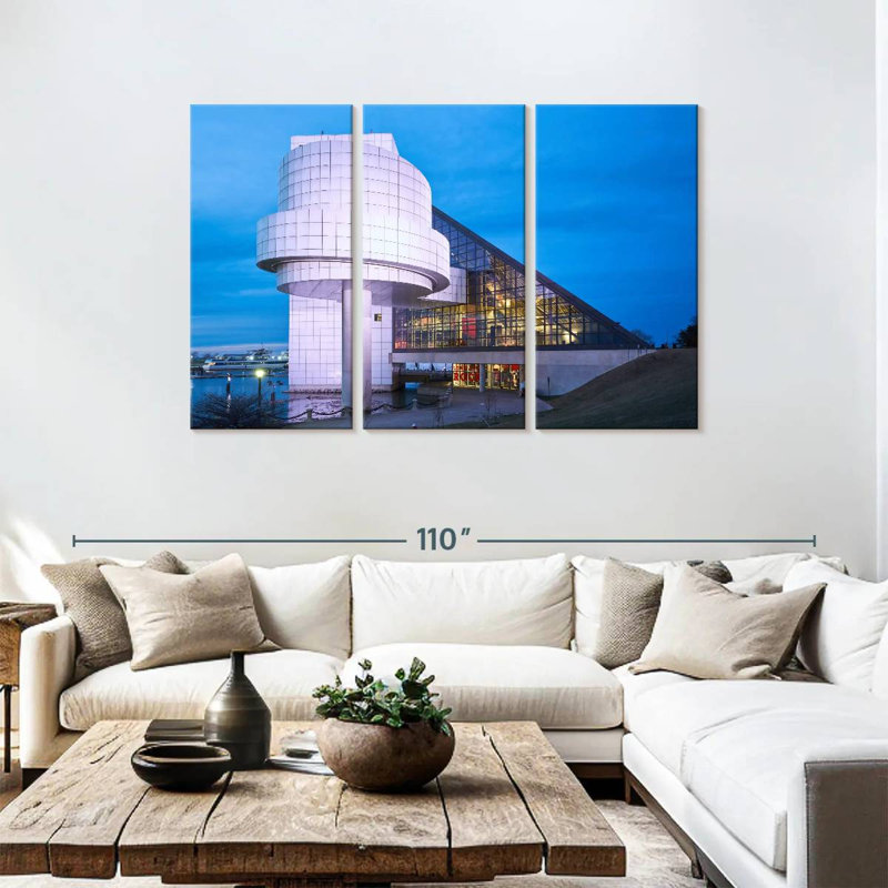 Cleveland Museum, 48" H x 74" W