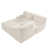 Tissu beige est en rupture de stock