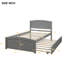 Lit plateforme avec lit gigogne-1463848680