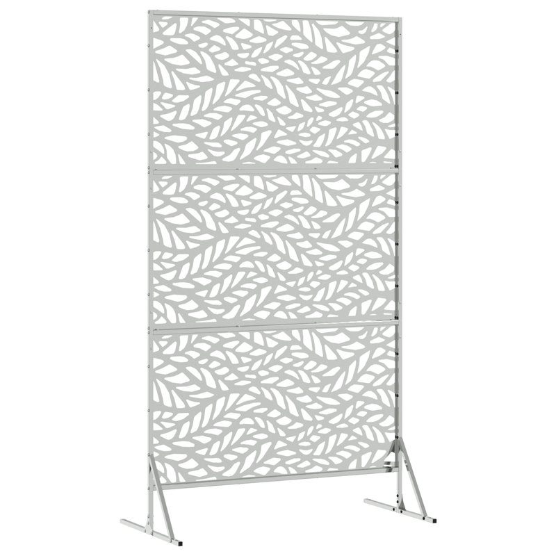 Fence Panel Large Decorative Inlays, Grey