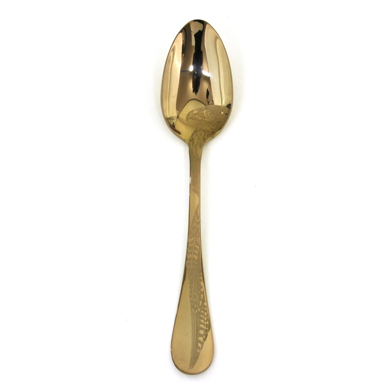 Caccia Table Spoon - 24 Pieces, Bronzo