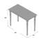 Emilia Solid Wood Base Dining Table-917943251