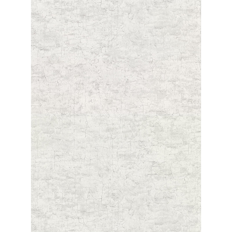 Rouleau de papier peint simili plâtre L 27 pi x l 27 po, Gris clair