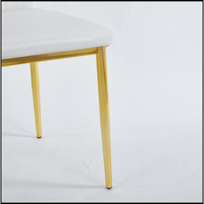 Chair Set Of 4, White Seat